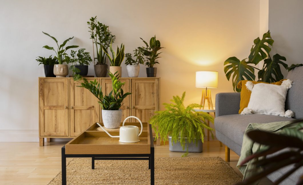 Decoração com plantas